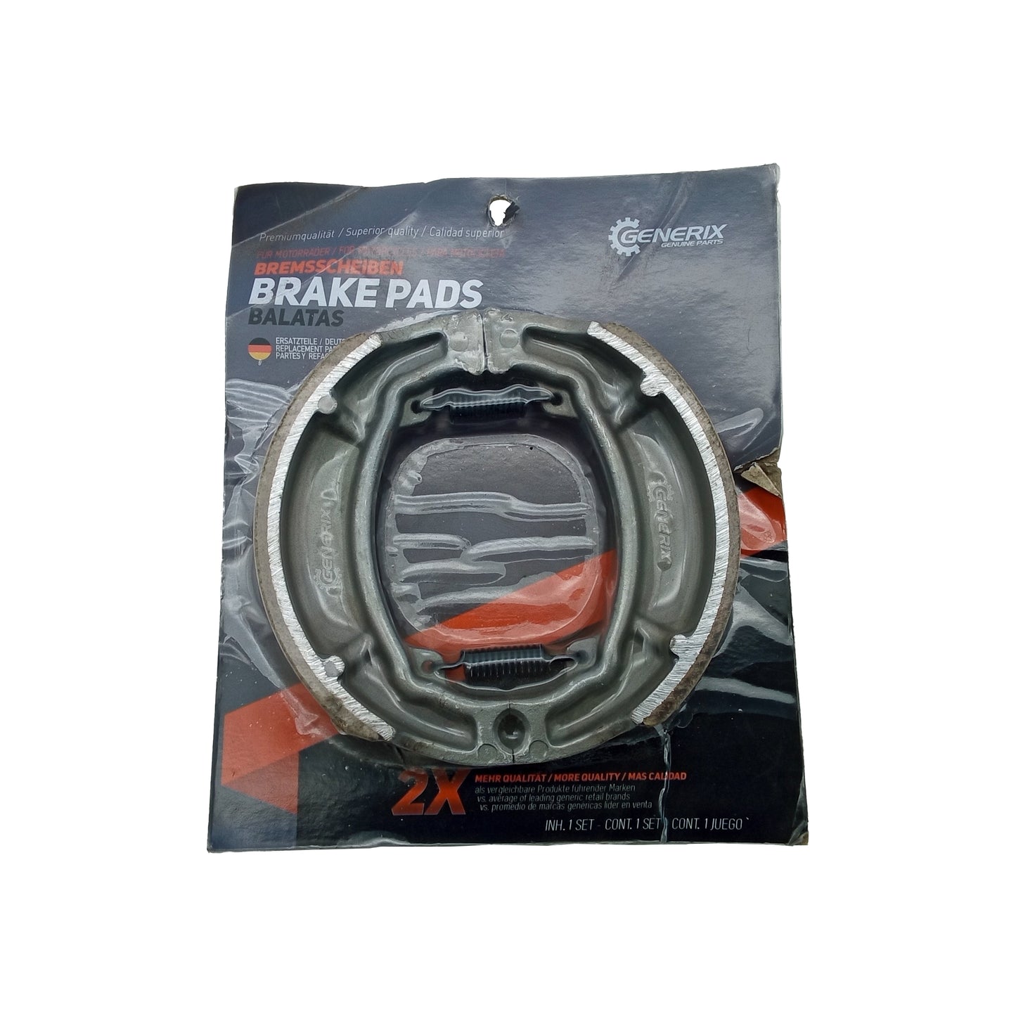 BALATAS TRASERA RYDER, WORMAN 250