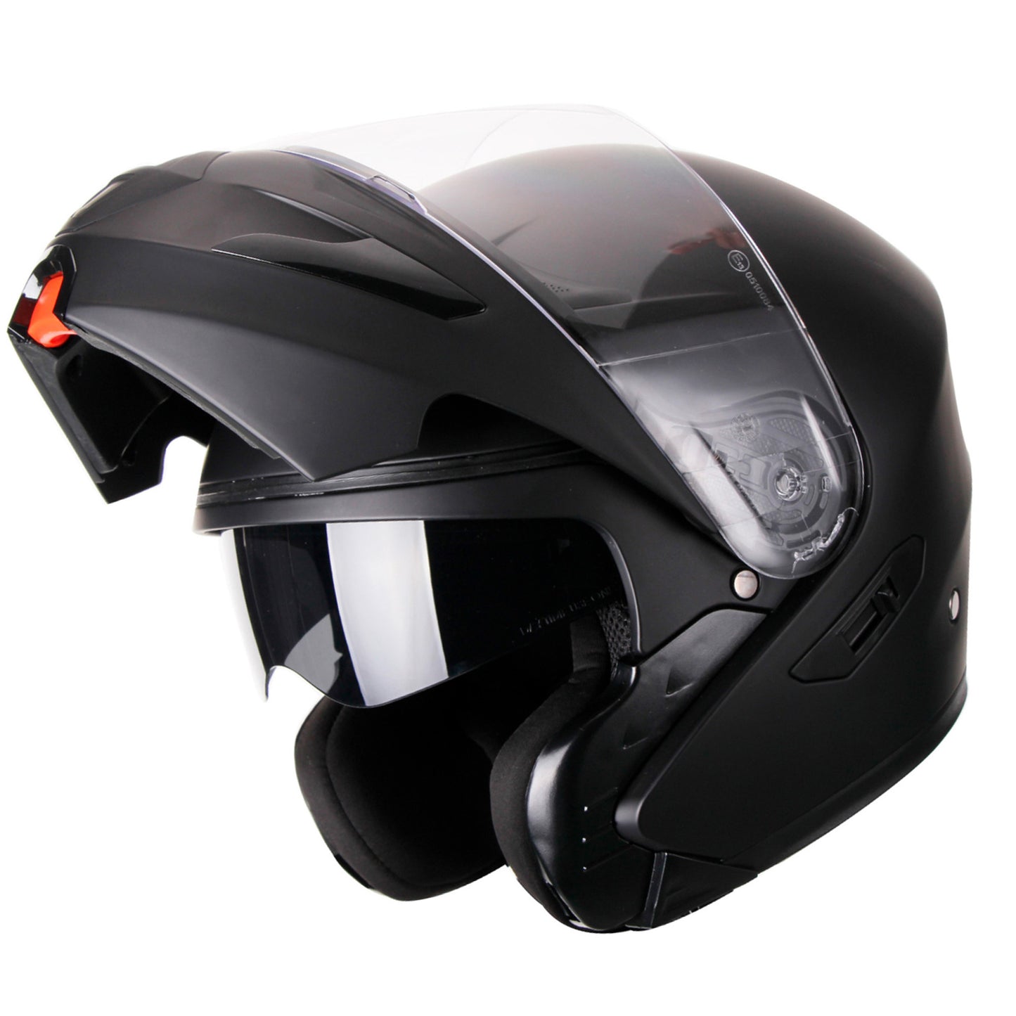 CASCO FASEED FS-901N ABATIBLE SOLIDO NEGRO L
