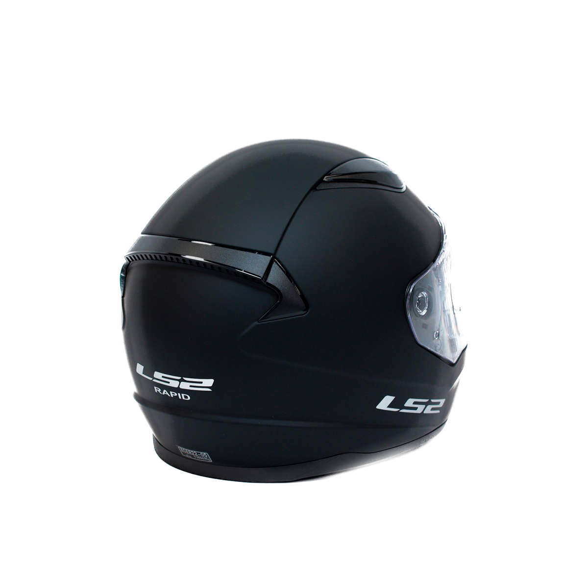 CASCO CERRADO LS2 RAPID SOLID XL NEGRO FF353