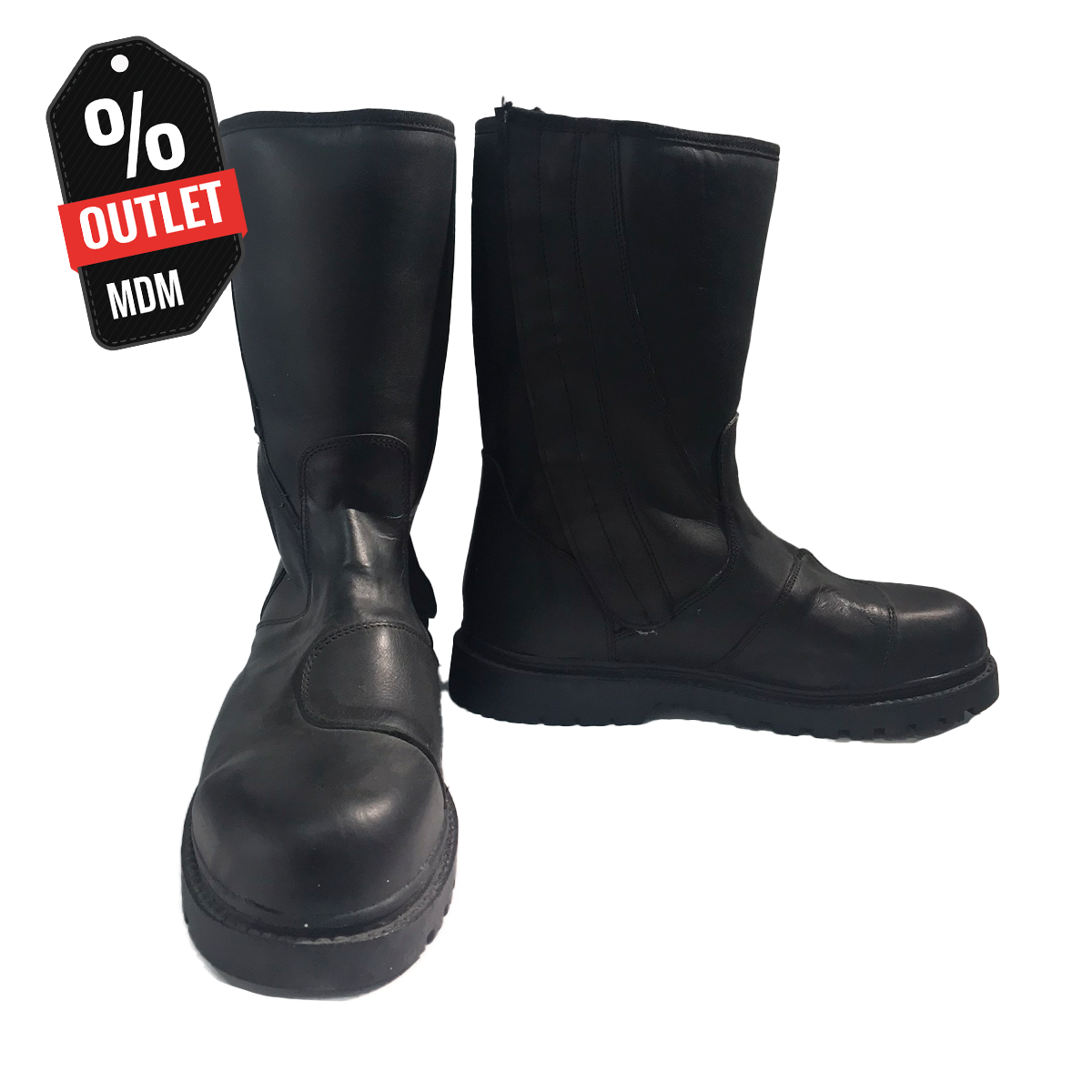 BOTA PATRULLERO PIEL NEGRA CASCO DINVER 3051 29