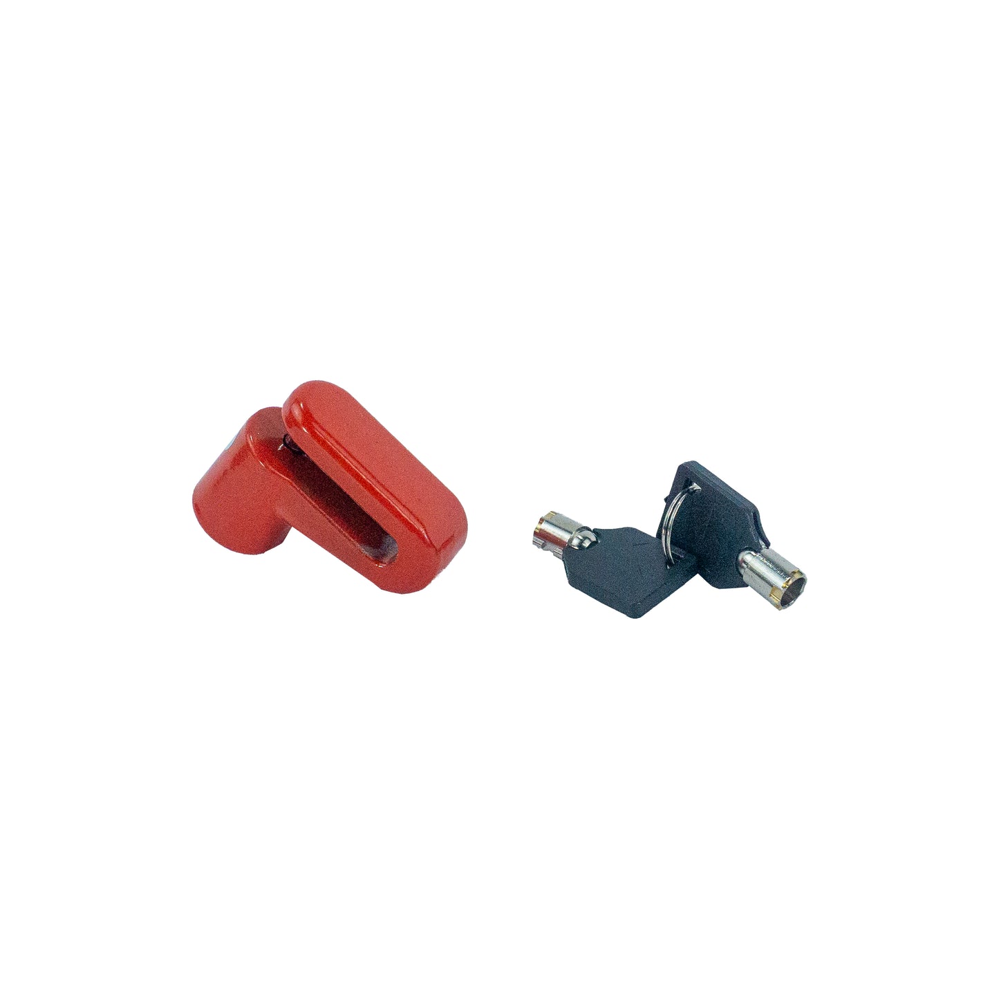 CANDADO DE DISCO KOV 5MM ROJO