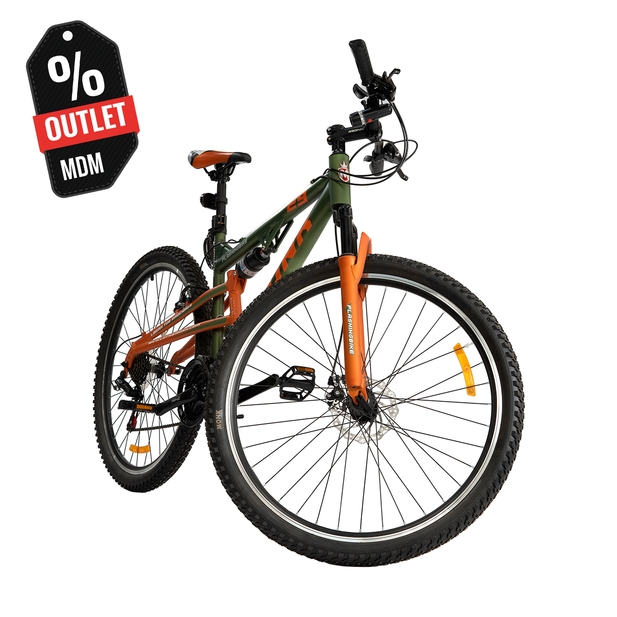 BICICLETA FLASHING ALU D-S SH R29 21V VDE/NAR