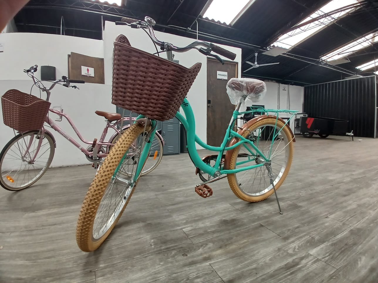 BICICLETA SHON LIFE CANAST/PORTAB R26 1V AQU