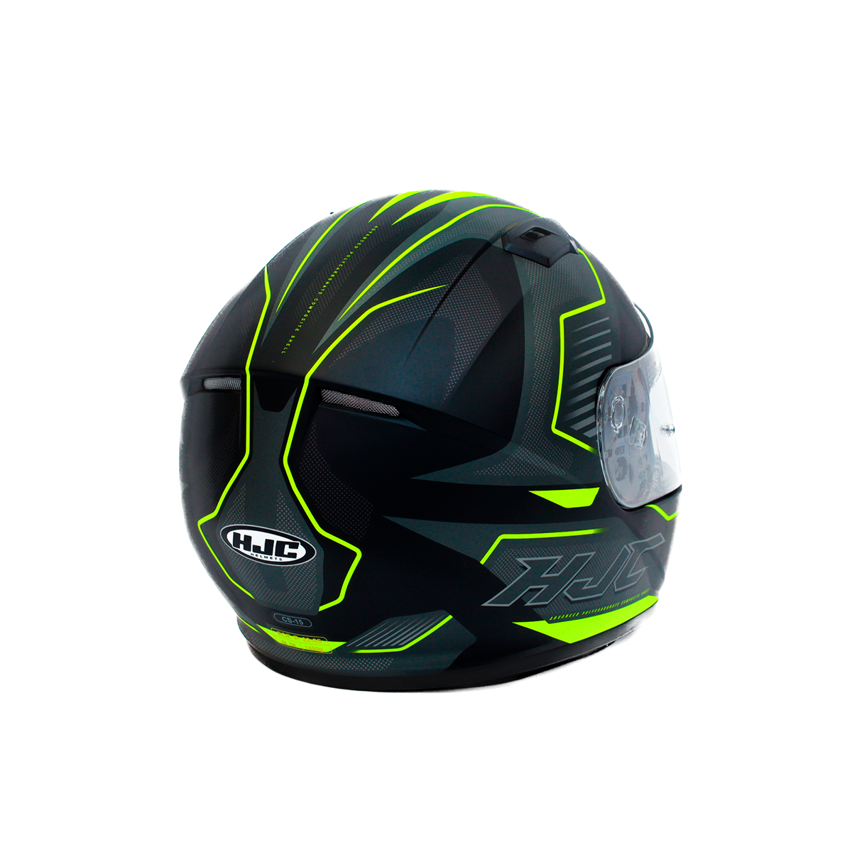 CASCO CERRADO HJC CS-15 TRION GRI/AMAR M