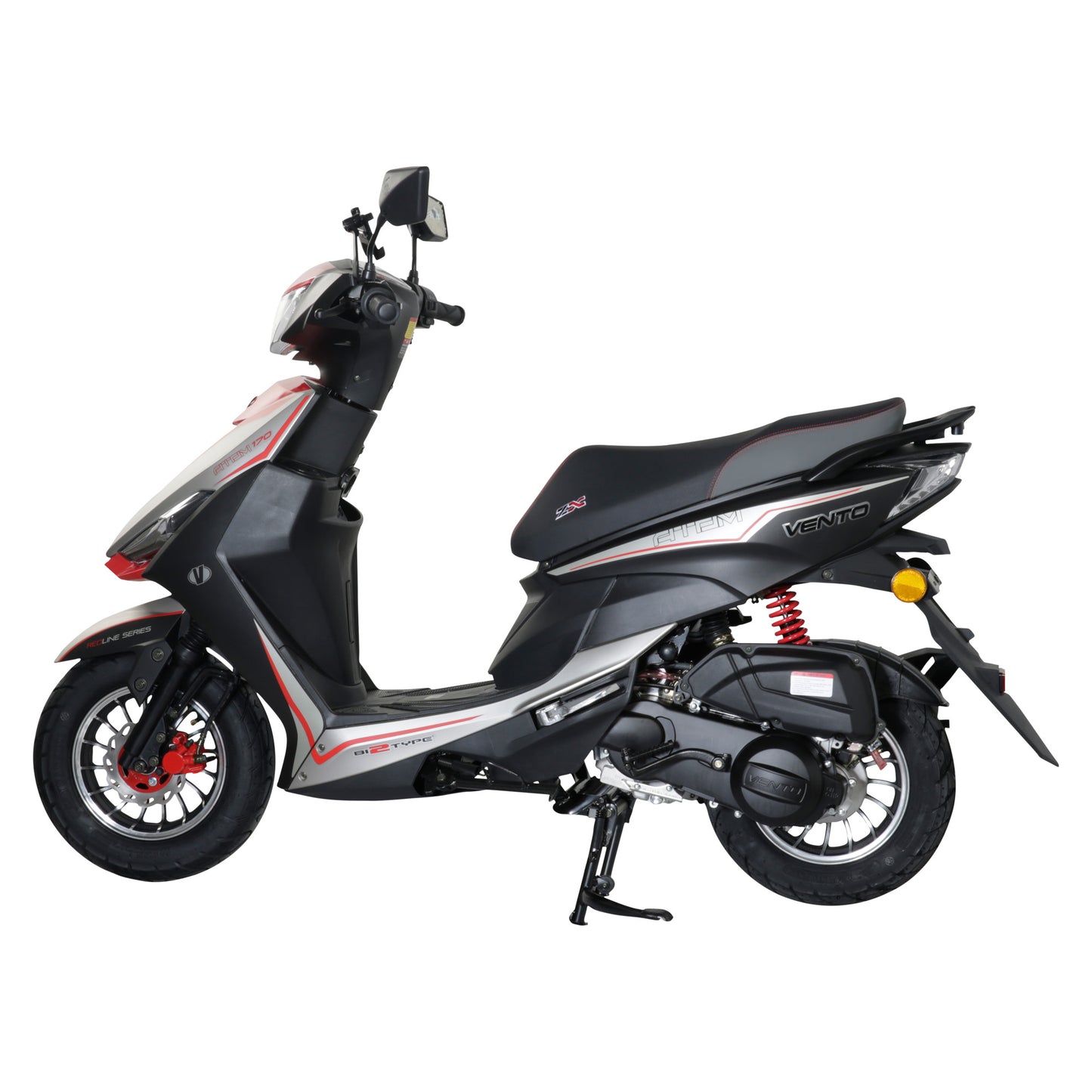 MOTOCICLETA VENTO ATOM 170 NEGRO MATE 2024