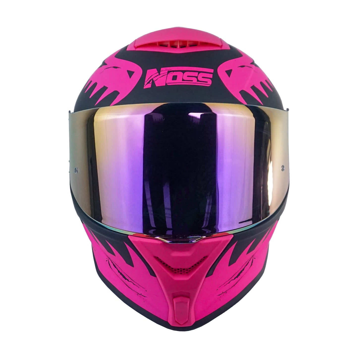 CASCO NOSS NS-801 JURASSIC BIKE ROSA/NEGRO L