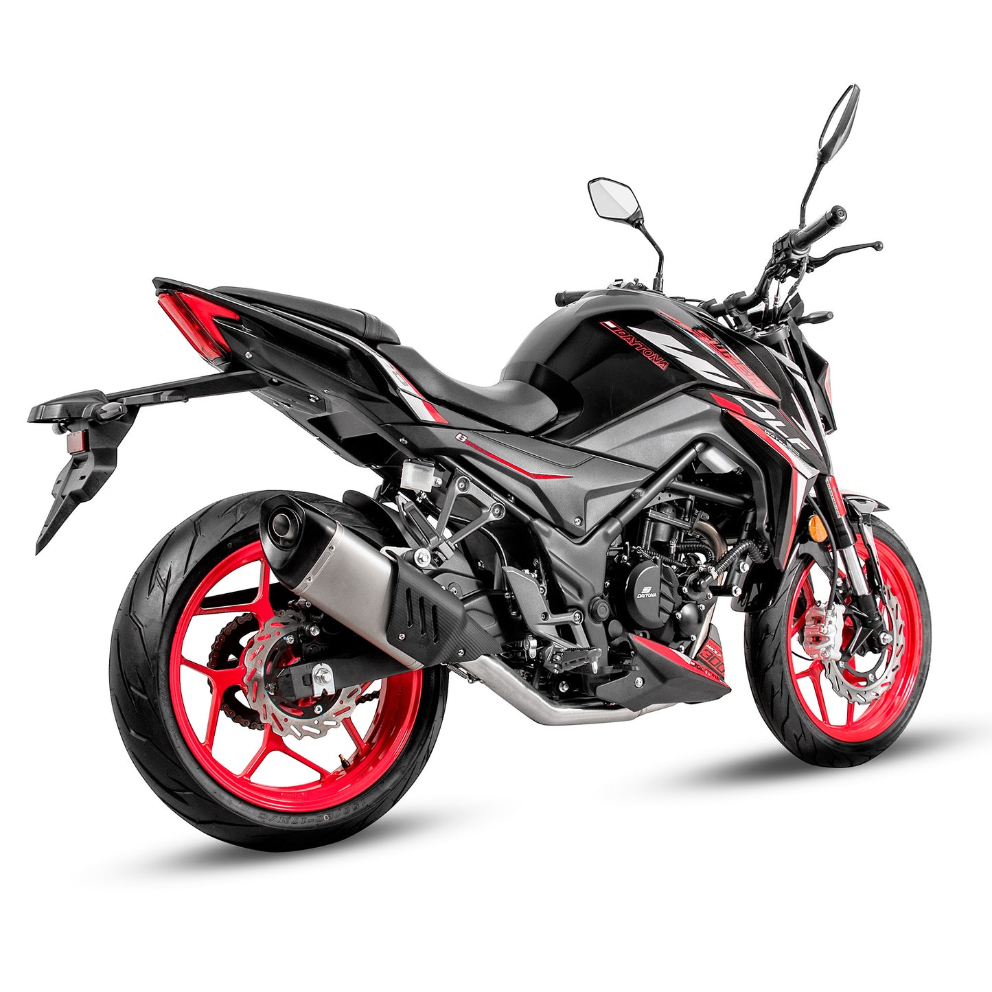 MOTOCICLETA DAYTONA SUPERWOLF 300 NEGRO A 2025