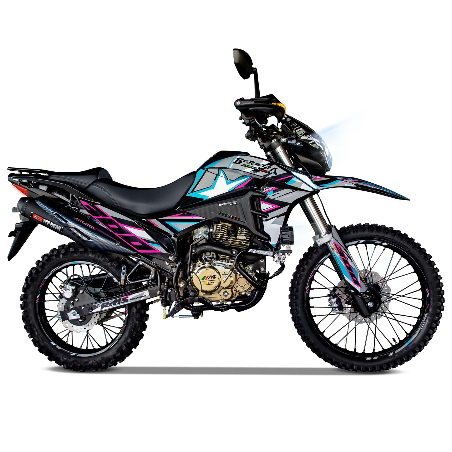 MOTOCICLETA MB BERETTA 300 AZUL 2025