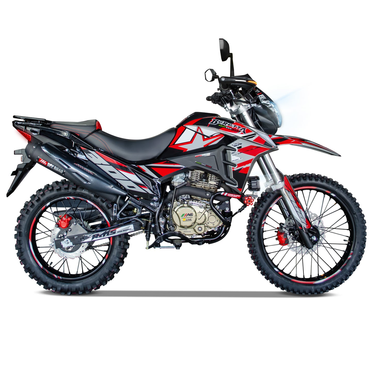 MOTOCICLETA MB BERETTA 300 ROJO 2025