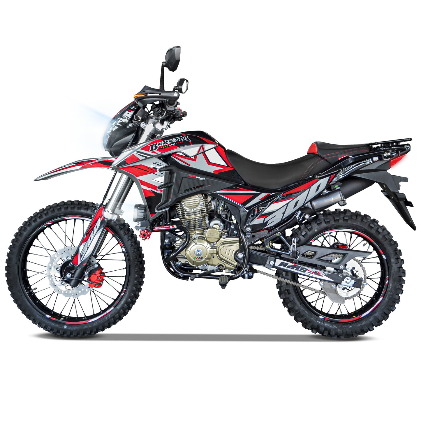 MOTOCICLETA MB BERETTA 300 ROJO 2025