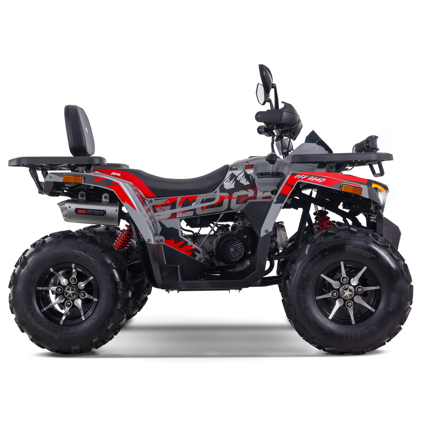 CUATRIMOTO MB GLOCK 200 ROJO 2025