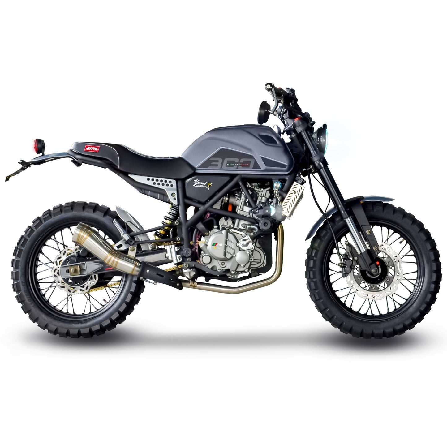 MOTOCICLETA MB HORNET R LINE 300 GRIS 2025