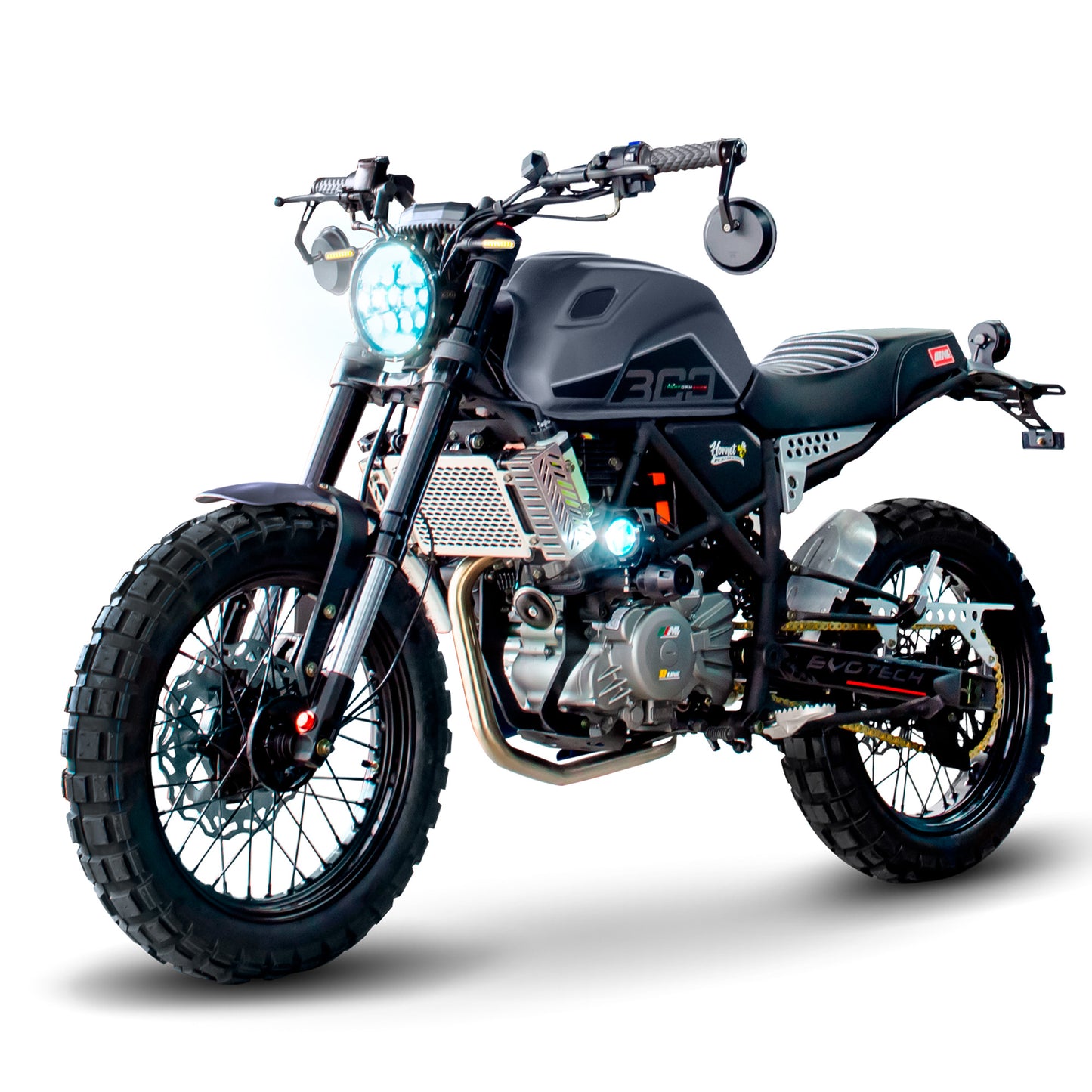 MOTOCICLETA MB HORNET R LINE 300 GRIS 2025