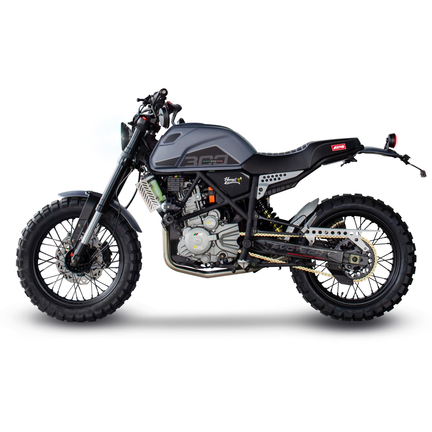 MOTOCICLETA MB HORNET R LINE 300 GRIS 2025