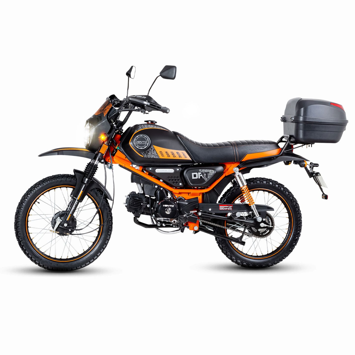 MOTOCICLETA VENTO RAMBLER 125 NEGRO MATE 2025