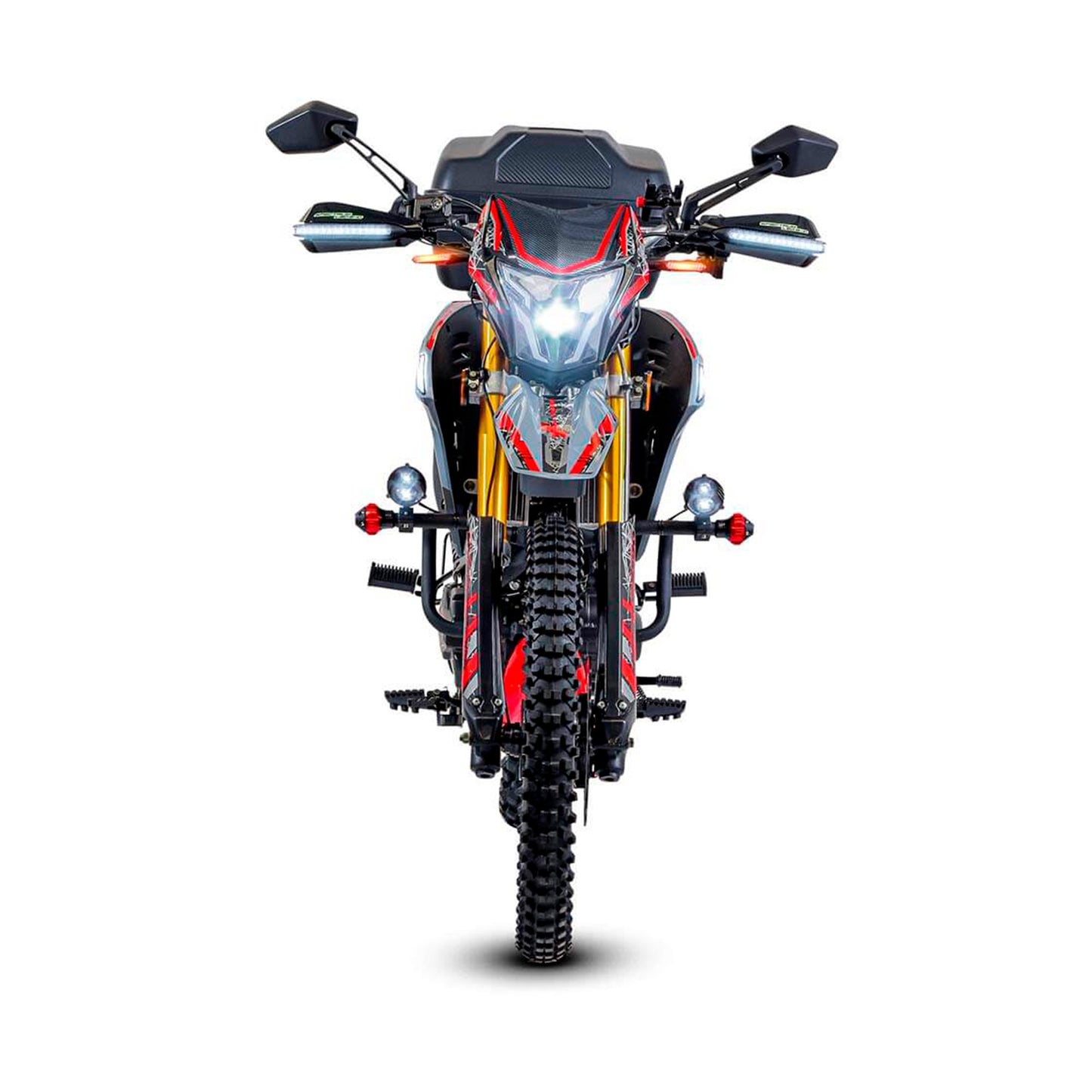 MOTOCICLETA VENTO CROSSMAX RALLY TRX 300 GRIS 2025