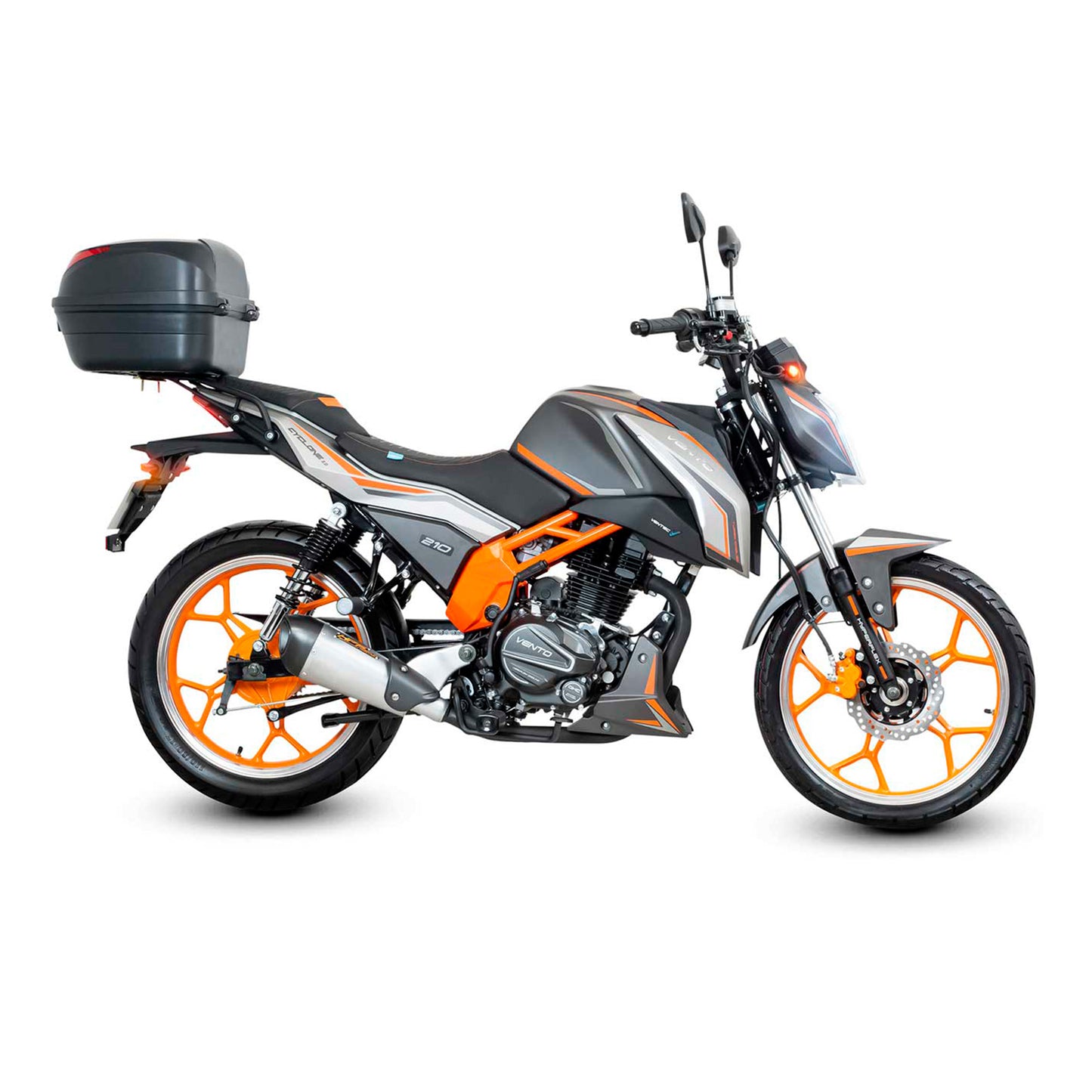 MOTOCICLETA VENTO CYCLONE 210 GRIS 2026