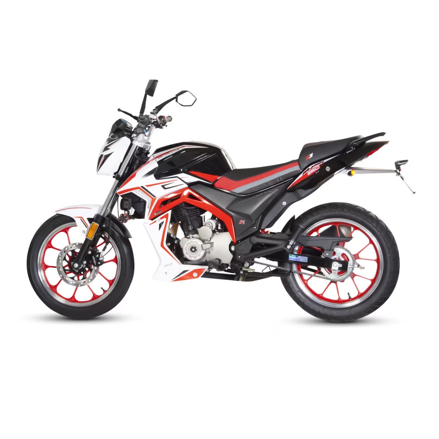 MOTOCICLETA VENTO FALKON 250 BLANCO/ROJO 2026