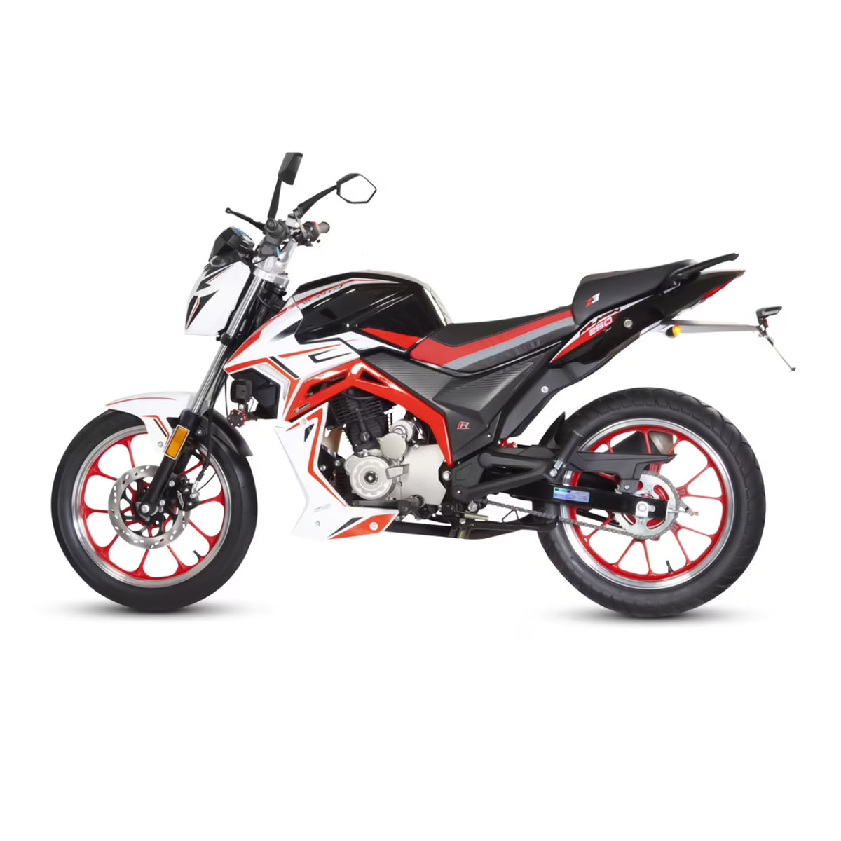 MOTOCICLETA VENTO FALKON 250 BLANCO/ROJO 2026