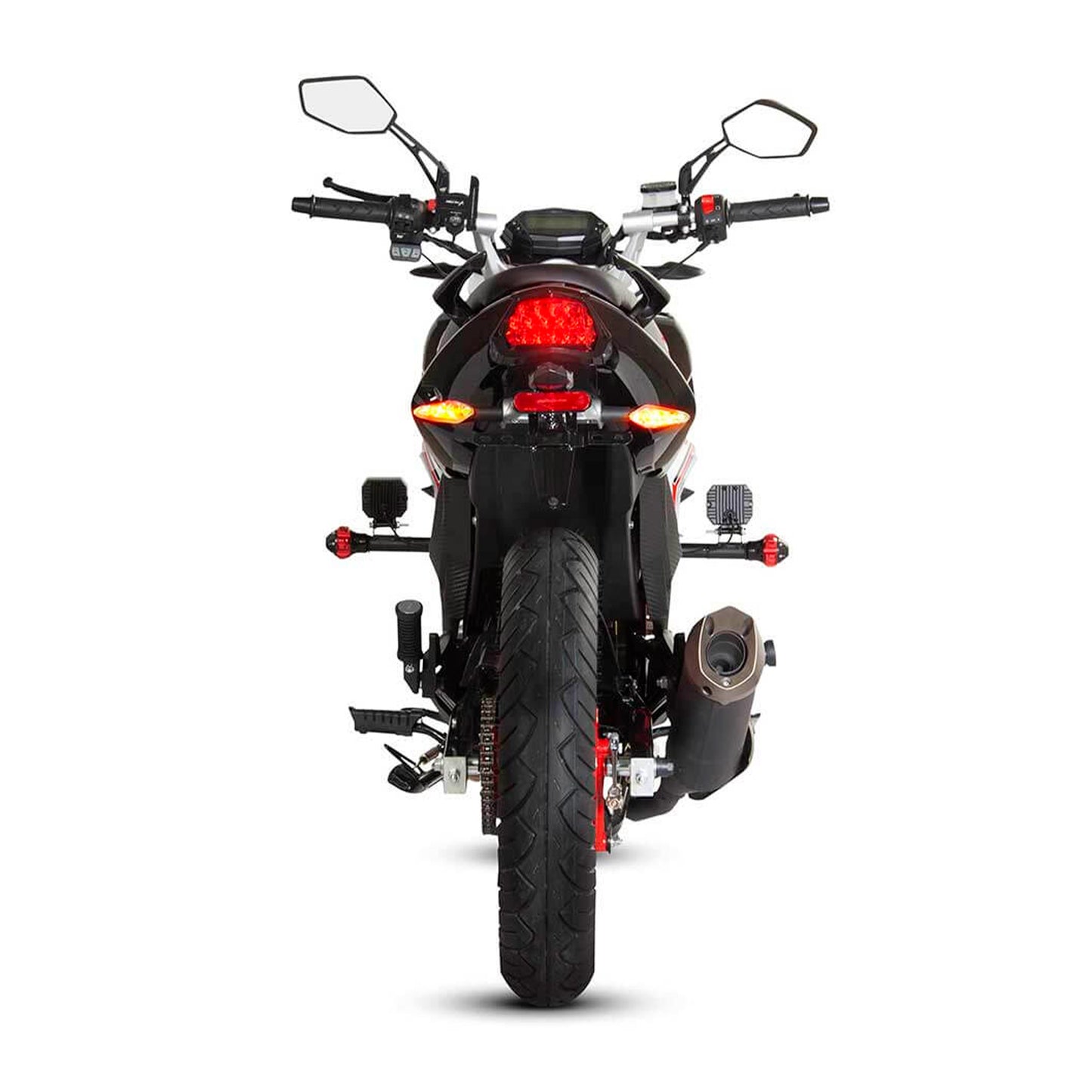 MOTOCICLETA VENTO FALKON 220 BLANCO/ROJO 2026