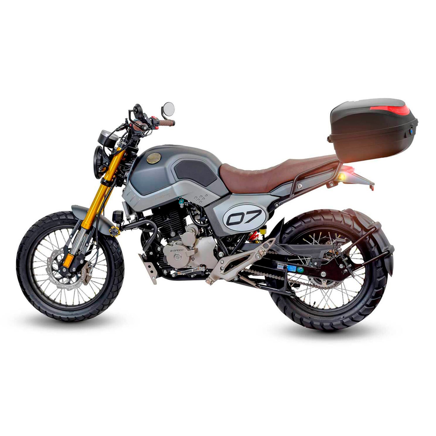 MOTOCICLETA VENTO SCREAMER 300 GRIS POLVORA MATE 2026