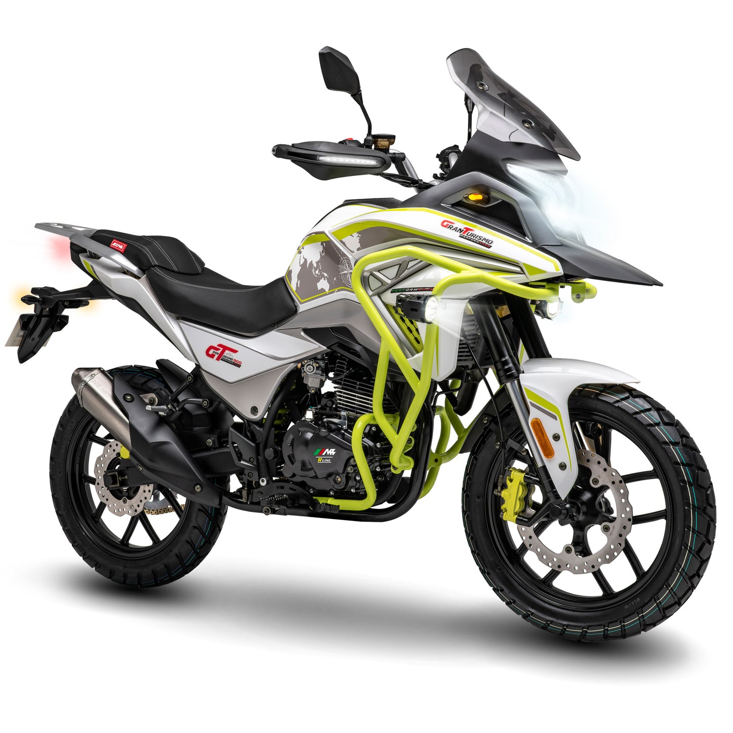 MOTOCICLETA MB GRAN TURISMO 300 BLANCO 2025