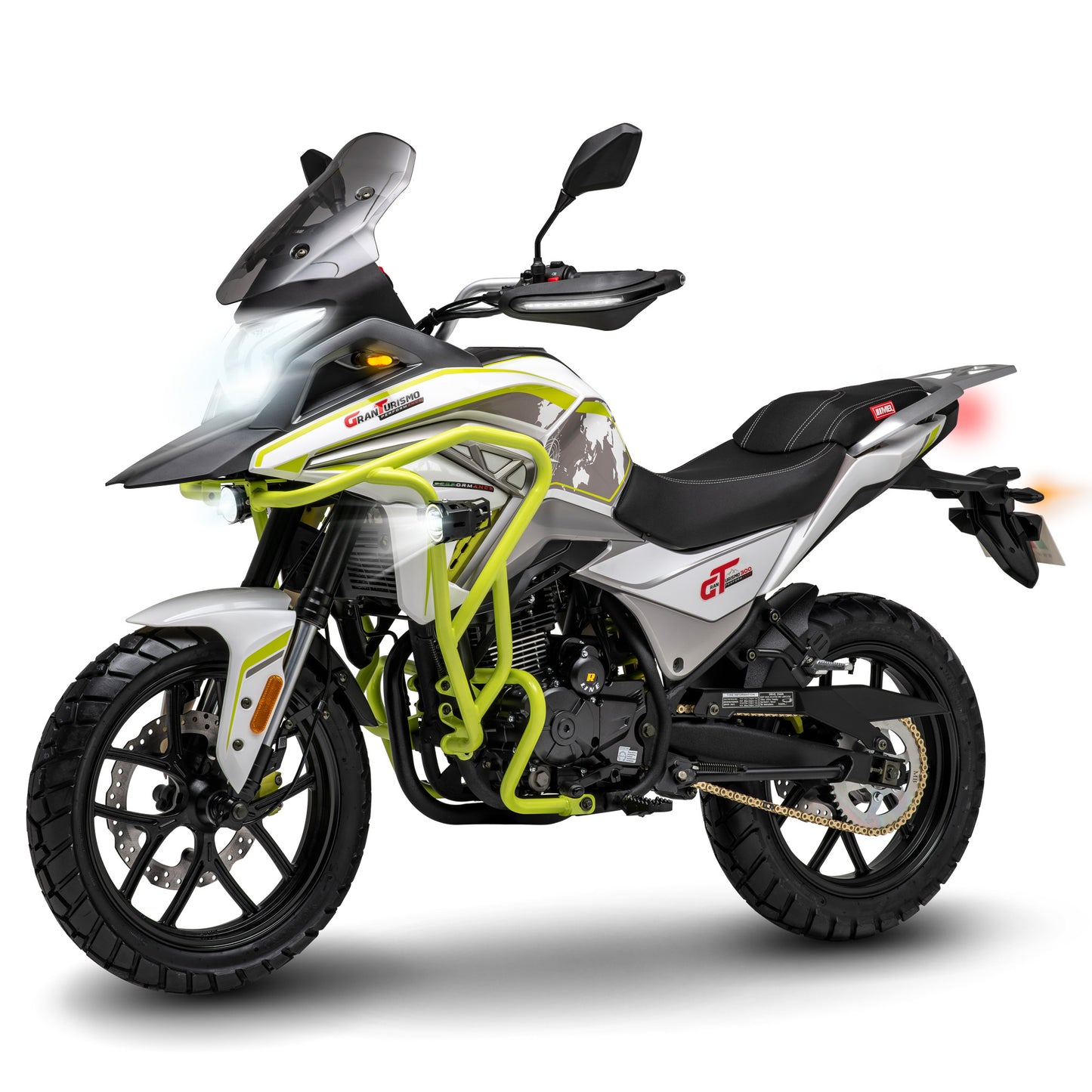 MOTOCICLETA MB GRAN TURISMO 300 BLANCO 2025