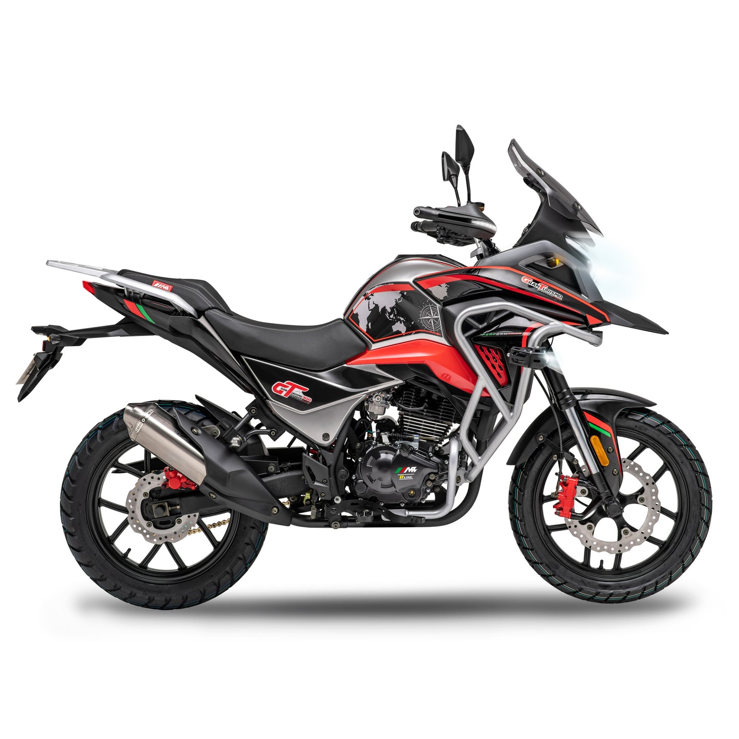 MOTOCICLETA MB GRAN TURISMO 300 NEGRO 2025