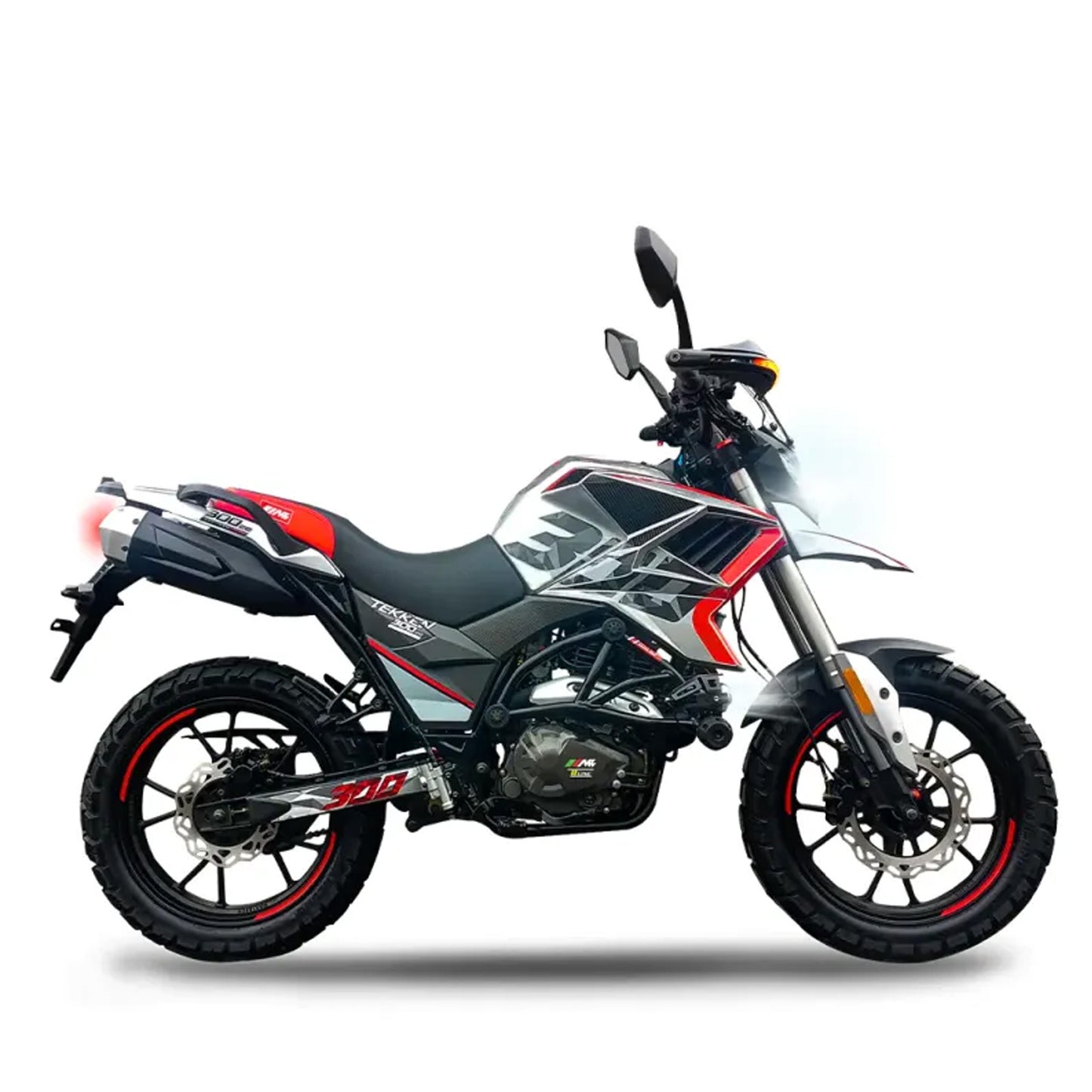 MOTOCICLETA MB TEKKEN 300 ROJO 2025