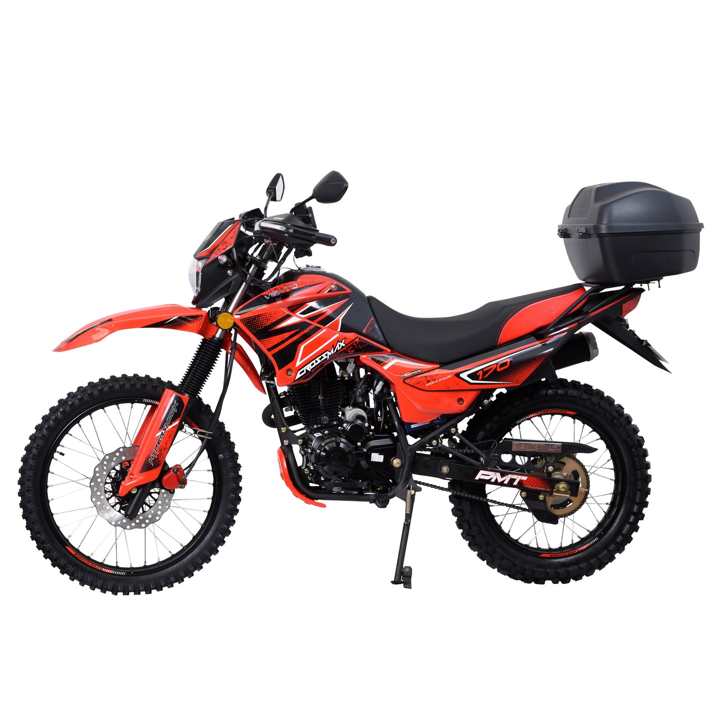 MOTOCICLETA VENTO CROSSMAX 170 ROJO 2025