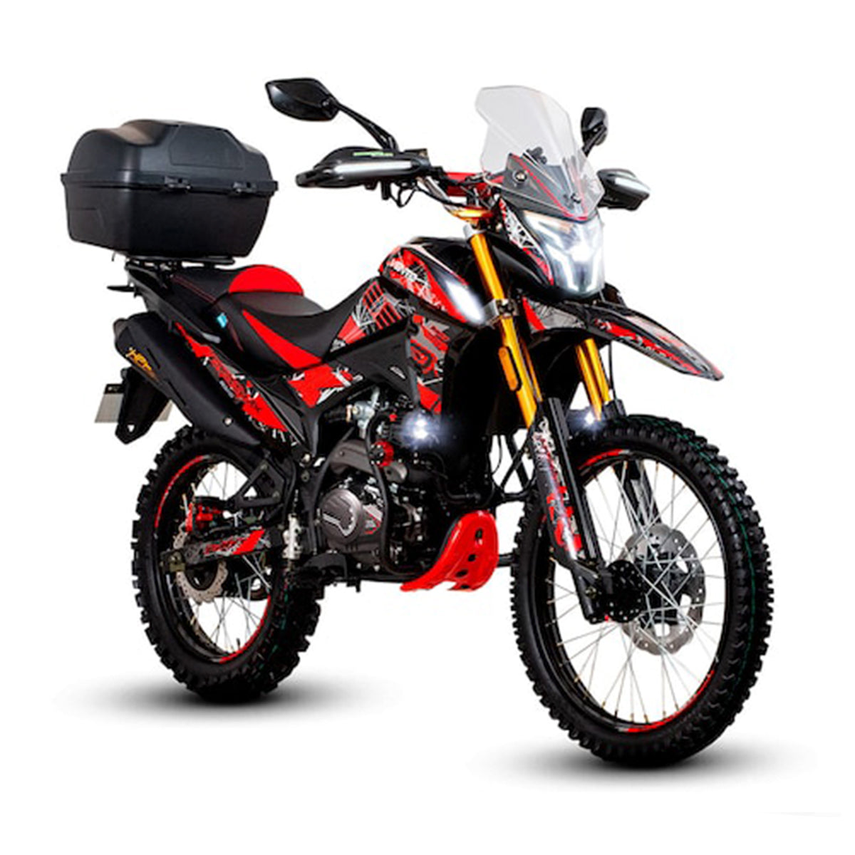 MOTOCICLETA VENTO CROSSMAX RALLY TRX 330 NEGRO 2026