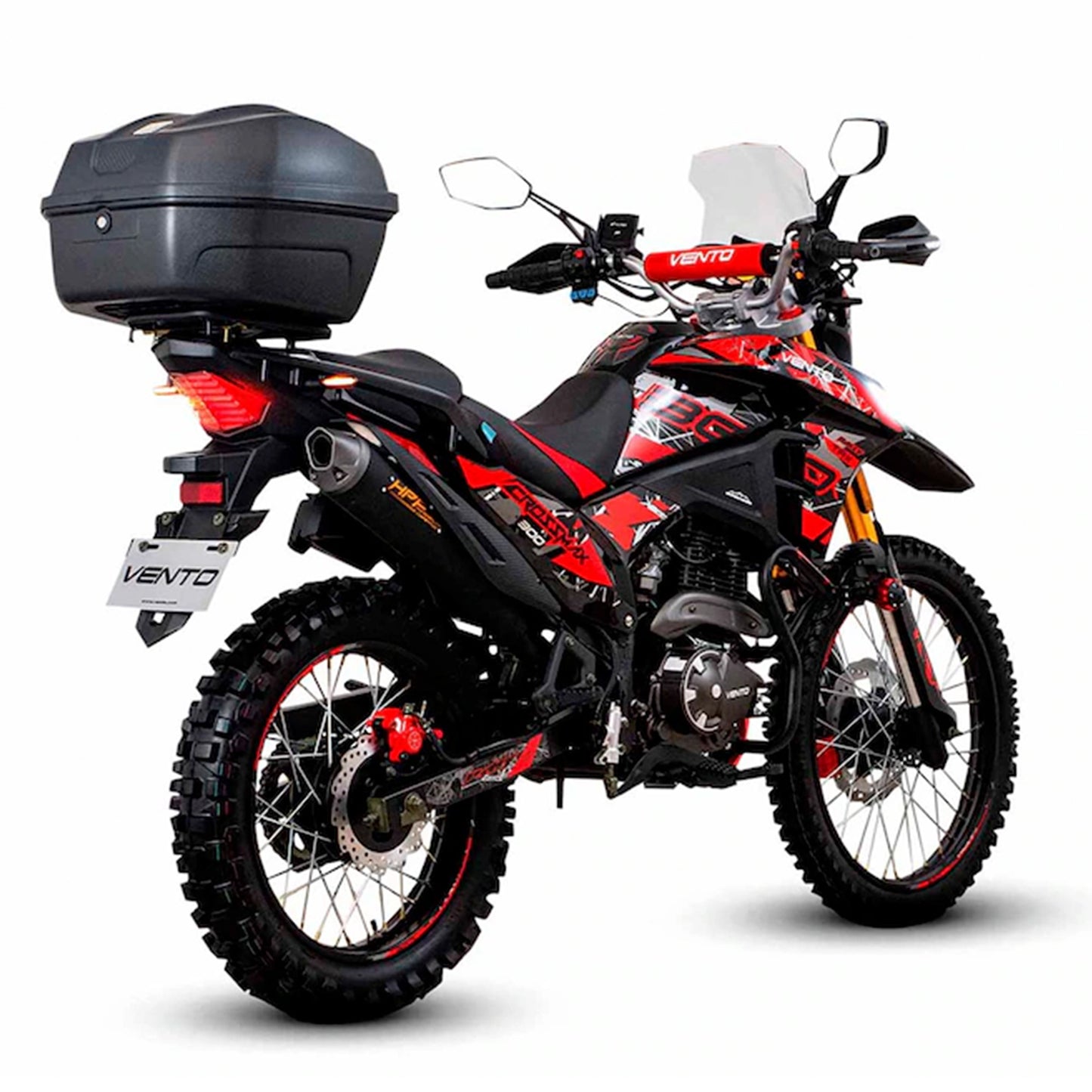 MOTOCICLETA VENTO CROSSMAX RALLY TRX 330 NEGRO 2026