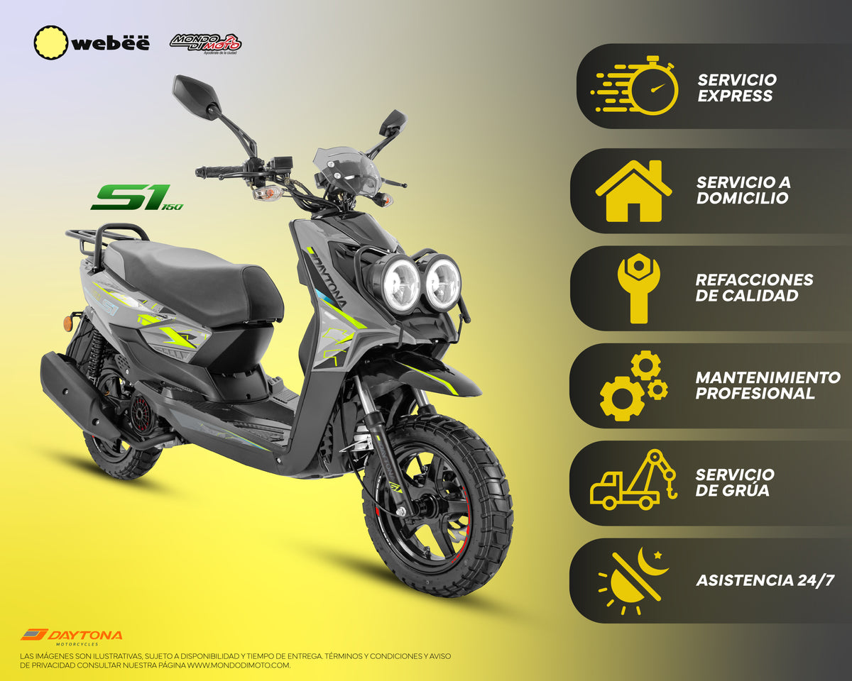MOTOCICLETA DAYTONA S1 150 GRIS VERDE 2026