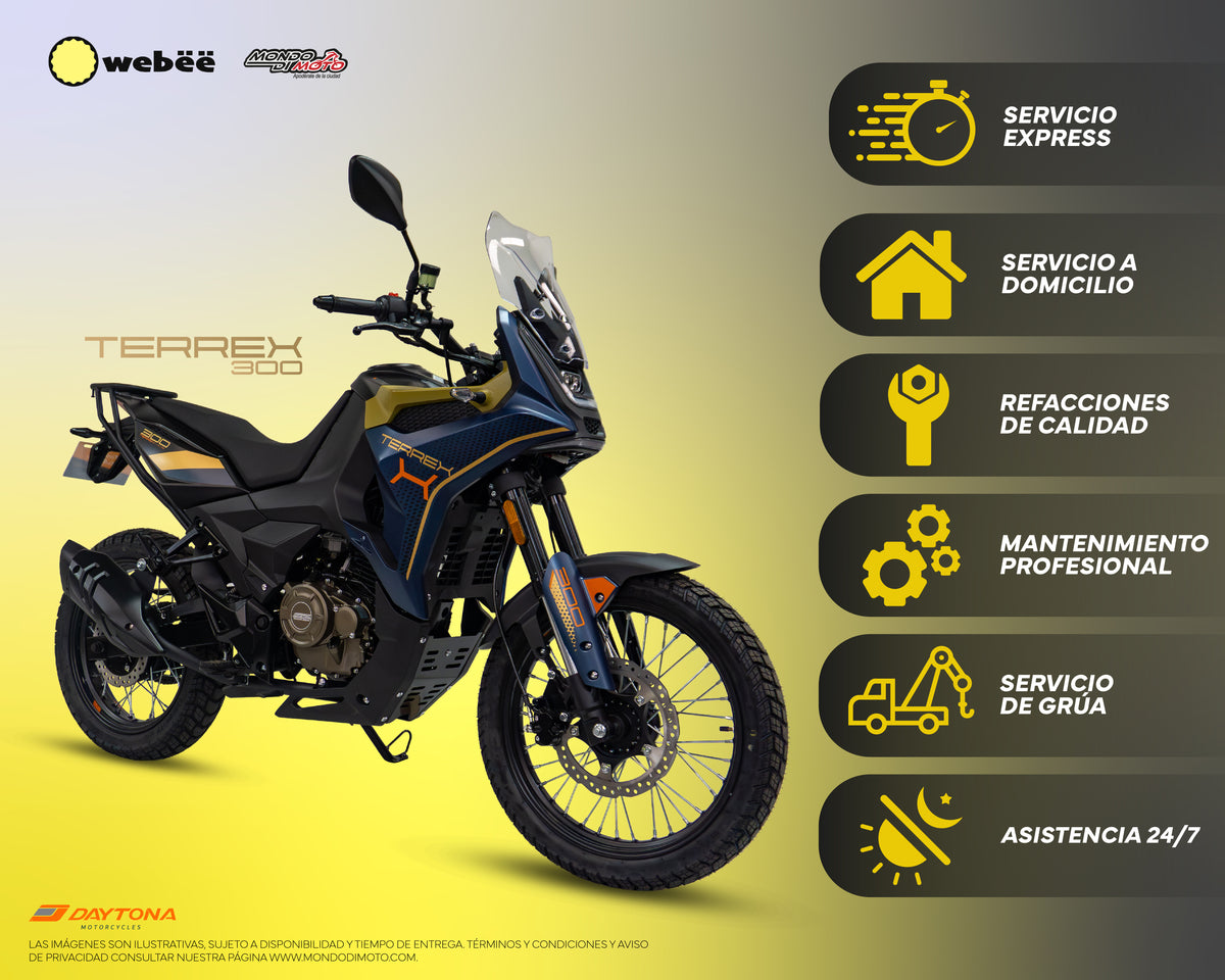 MOTOCICLETA DAYTONA TERREX 300 AZUL 2027