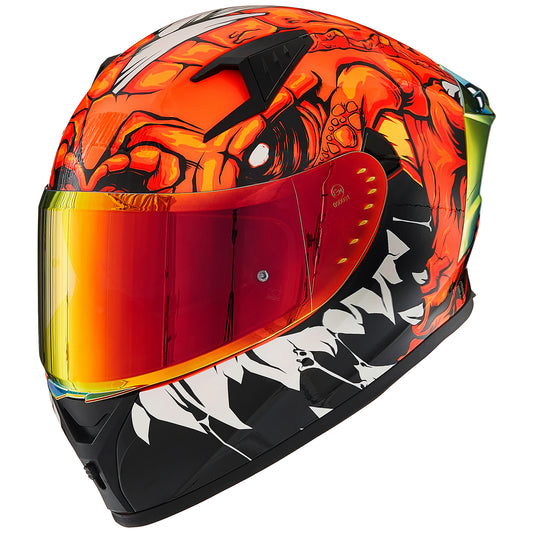 CASCO INTEGRAL ILM Z501 LIZZARD RED XL