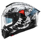 CASCO INTEGRAL ILM 861A WHITE BEAST L