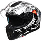 CASCO INTEGRAL ILM 861A WHITE BEAST L