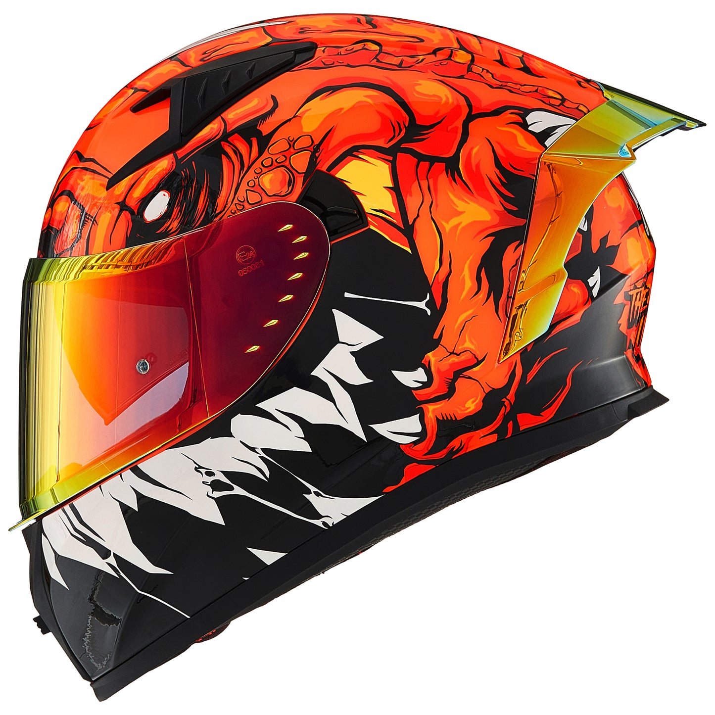 CASCO INTEGRAL ILM Z501 LIZZARD RED L