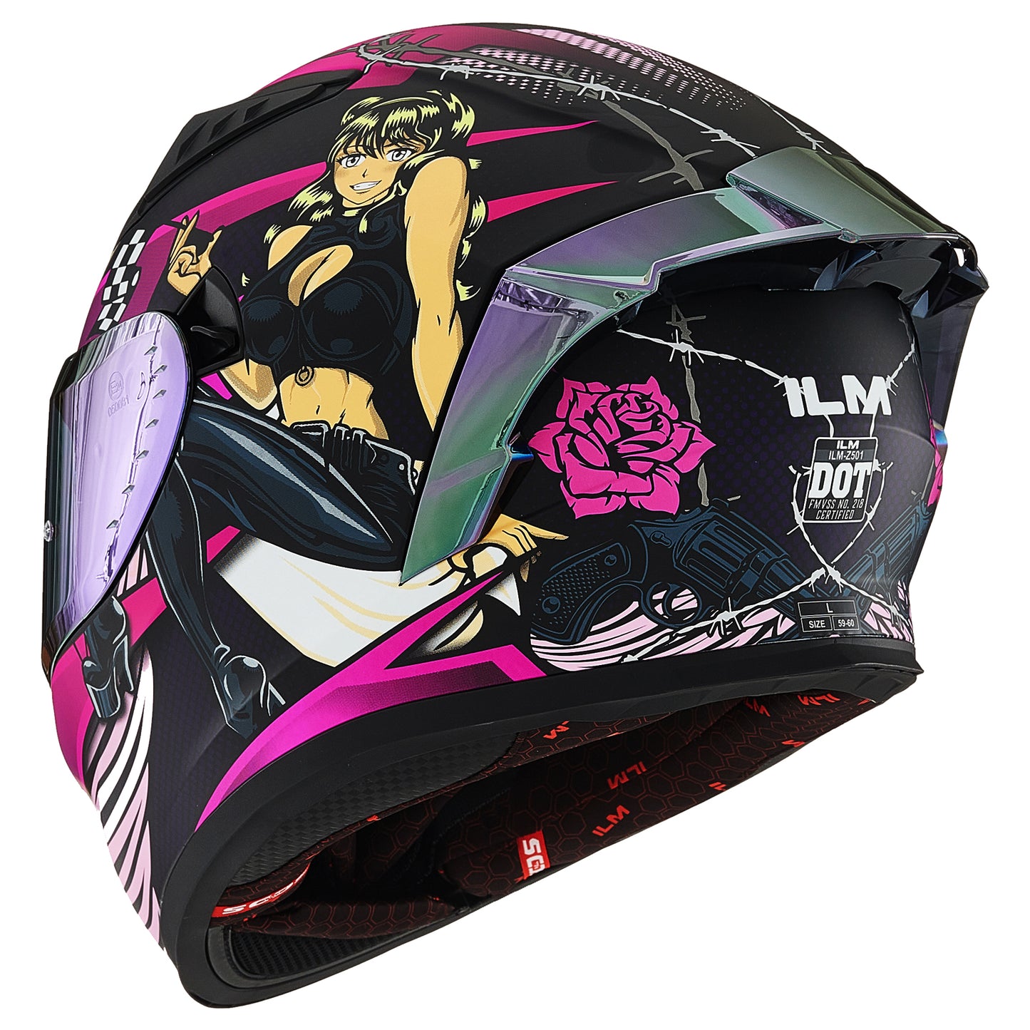 CASCO INTEGRAL ILM Z501 ROSE AGENT M