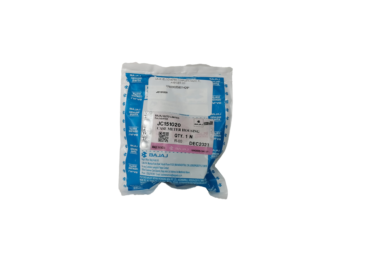 CAJA VELOCIMETRO COMPLETA NS200, FI, AVENGER 220