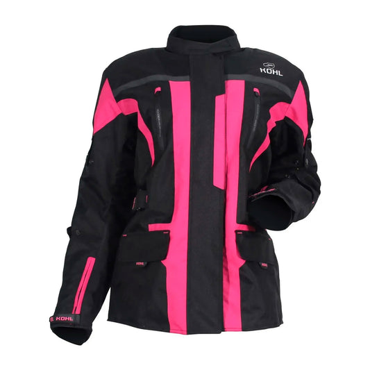 CHAMARRA DEPORTIVA KOHL KOHL-240 XL NGO/ROSA TEXTIL P/DAMA