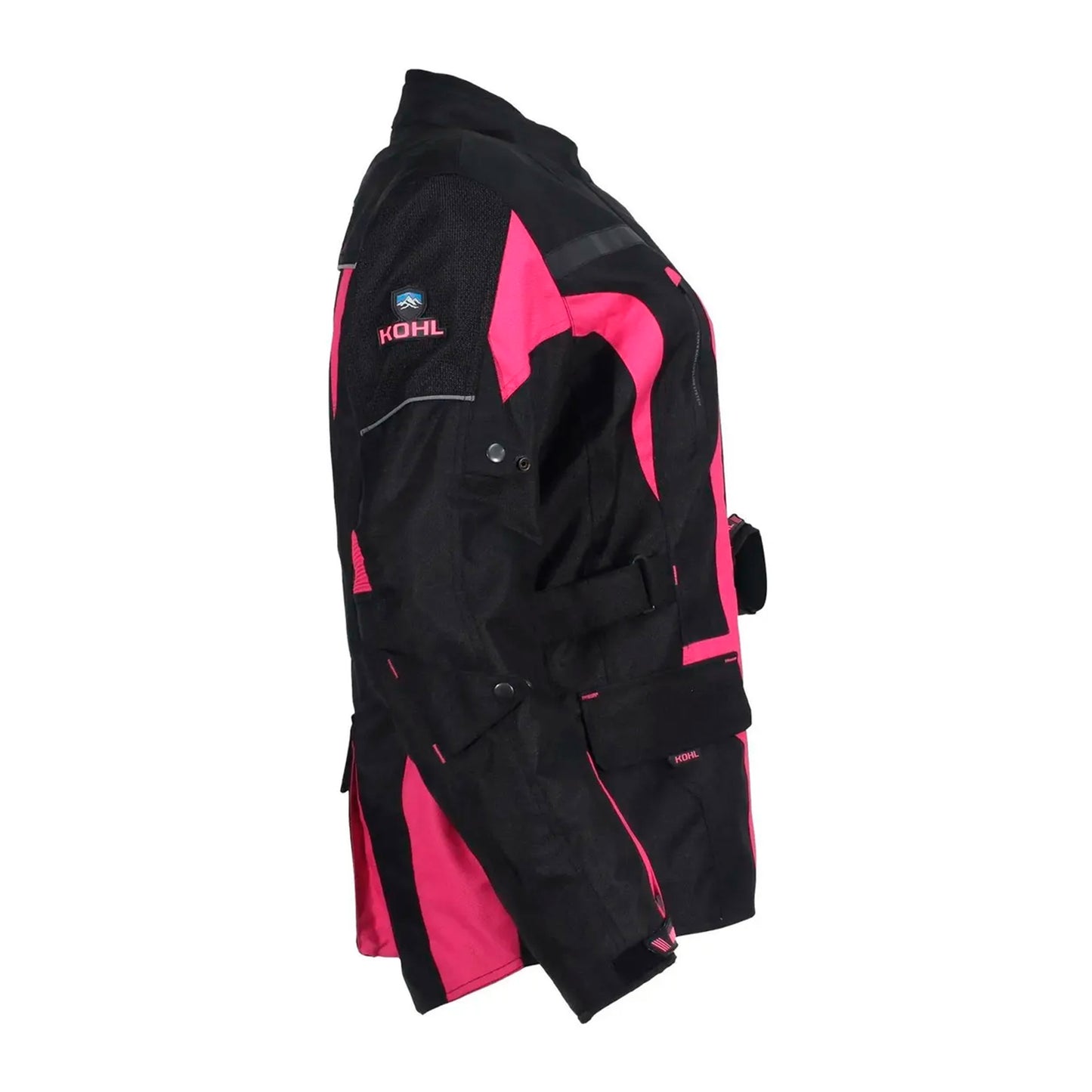 CHAMARRA DEPORTIVA KOHL KOHL-240 XL NGO/ROSA TEXTIL P/DAMA