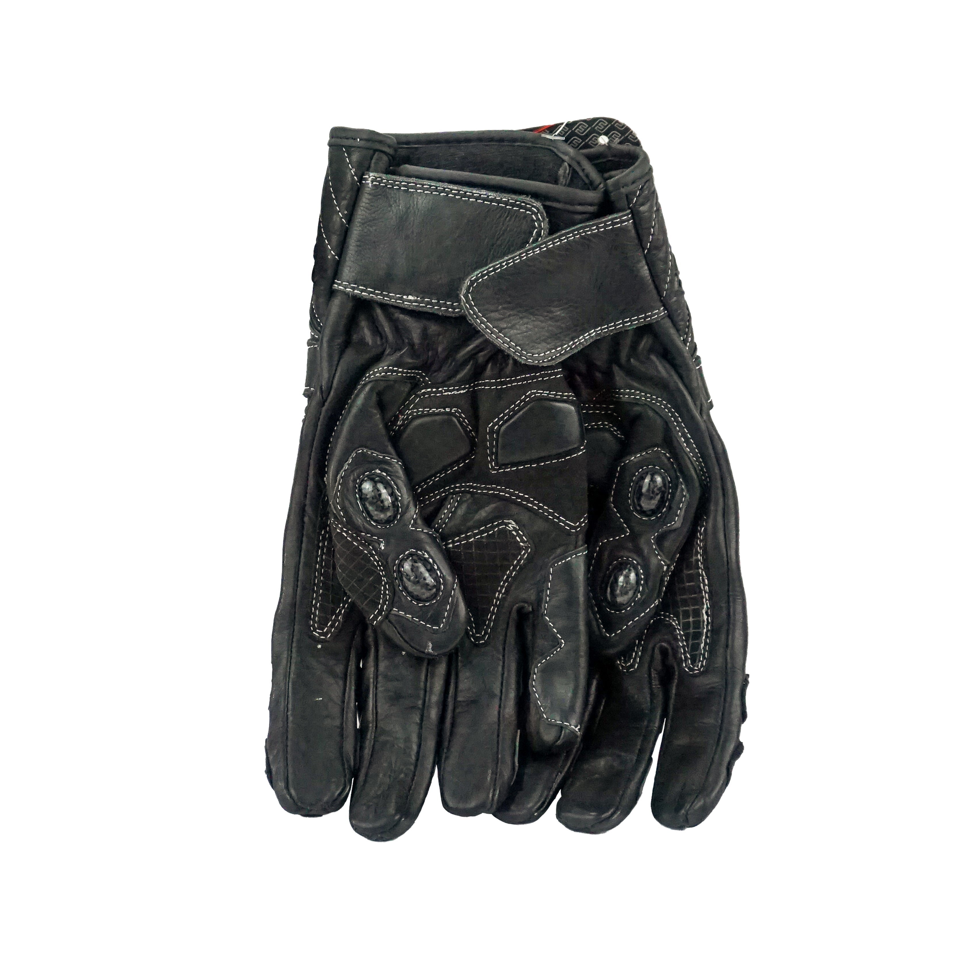 GUANTES LARGOS DE PIEL FASEED LIGHTER FGL-201 NEGRO M