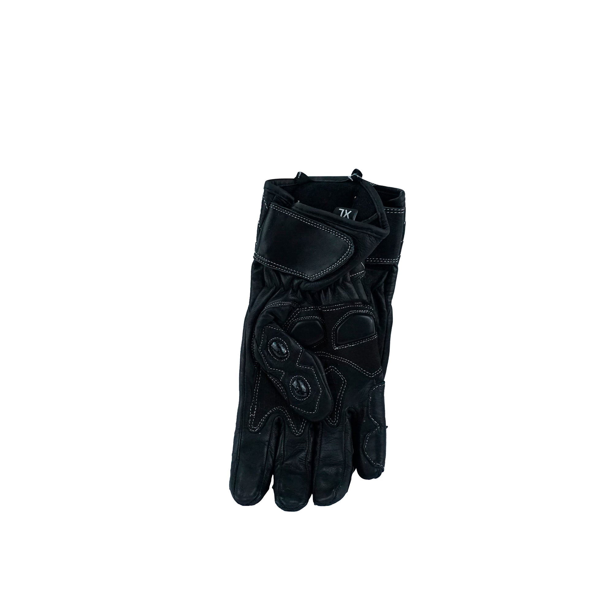 GUANTES LARGOS DE PIEL FASEED LIGHTER FGL-201 NEGRO XL
