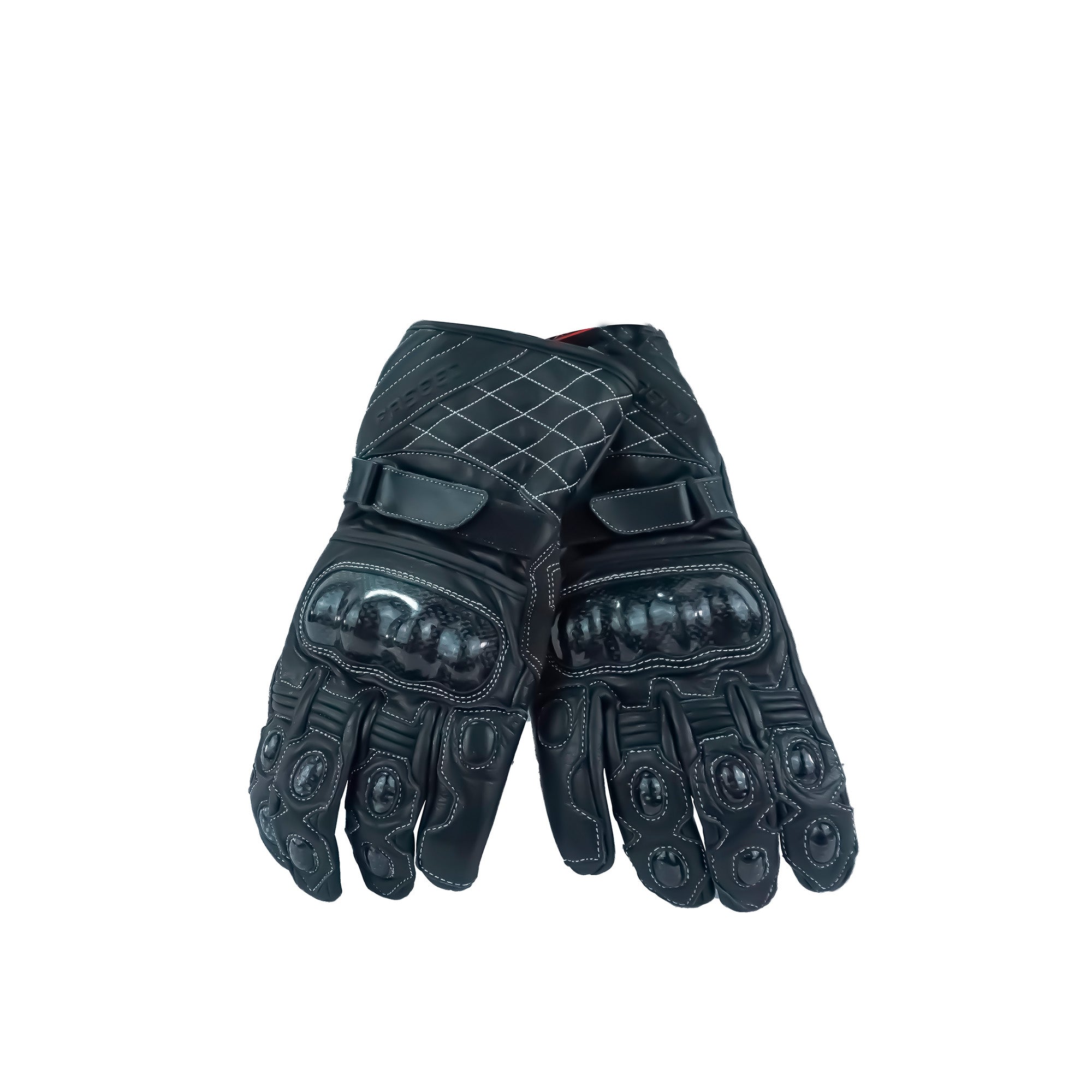 GUANTES LARGOS DE PIEL FASEED LIGHTER FGL-201 NEGRO XL
