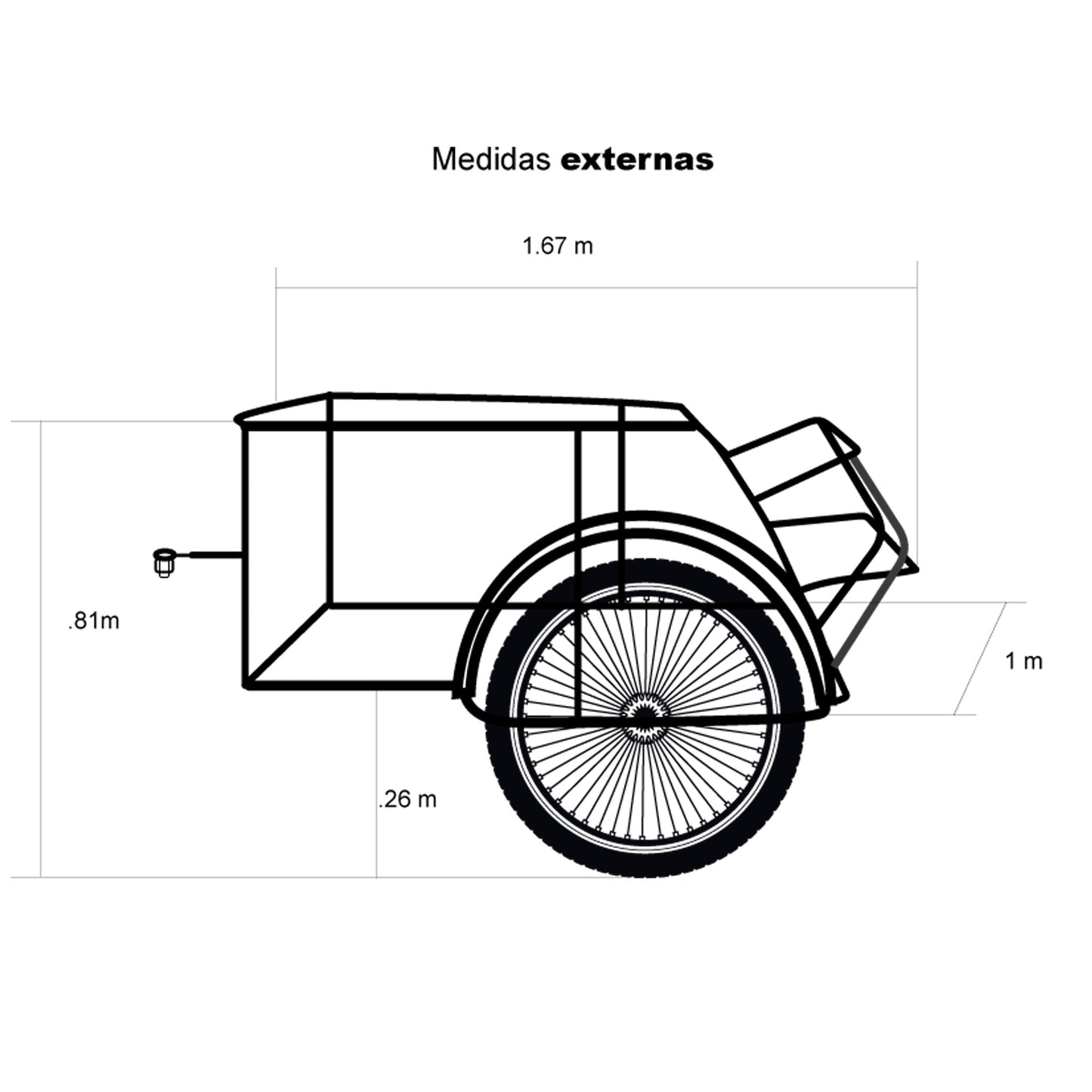 REMOLQUE SENCILLO 2025 ( 7 DÍAS DE FABRICACION)