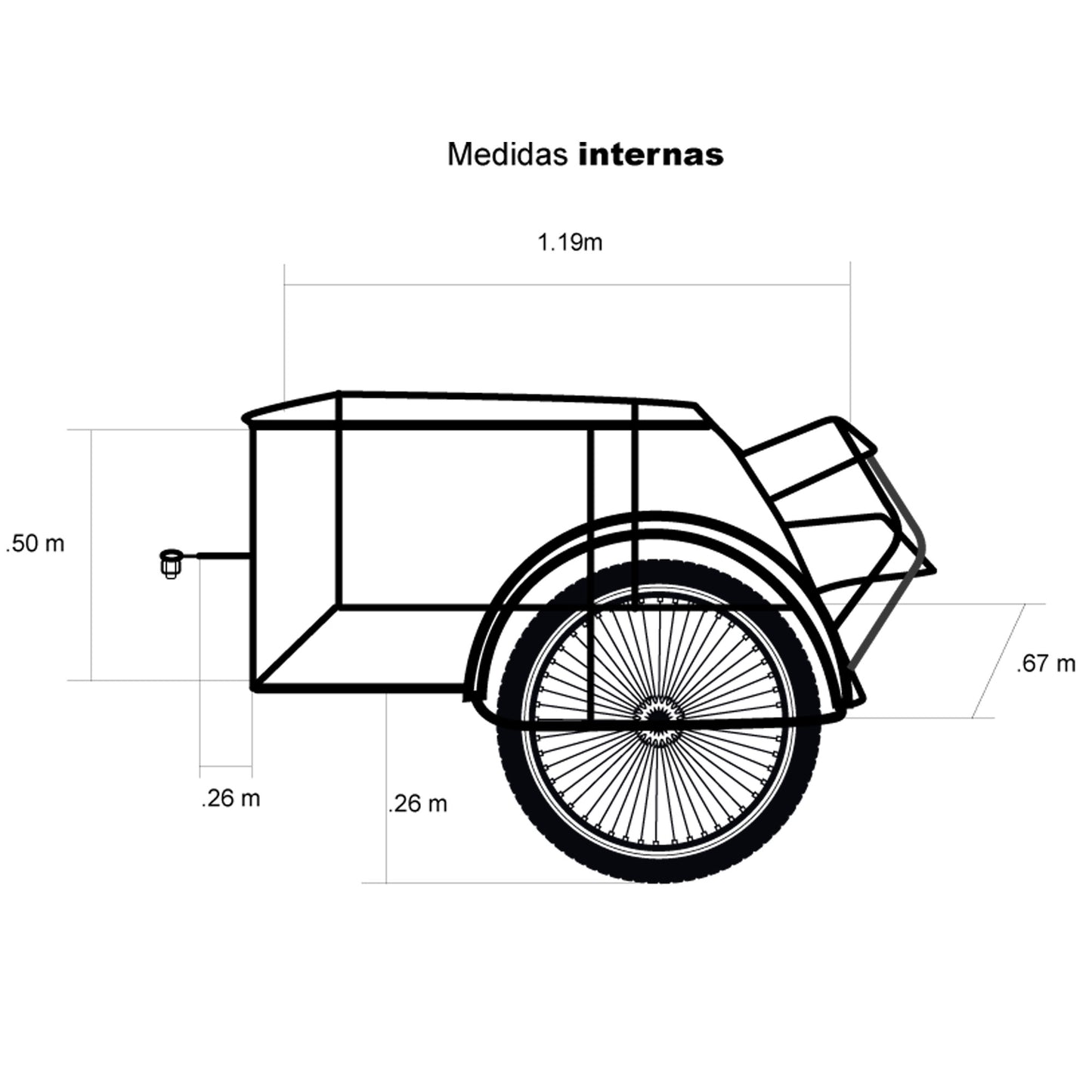 REMOLQUE SENCILLO 2025 ( 7 DÍAS DE FABRICACION)