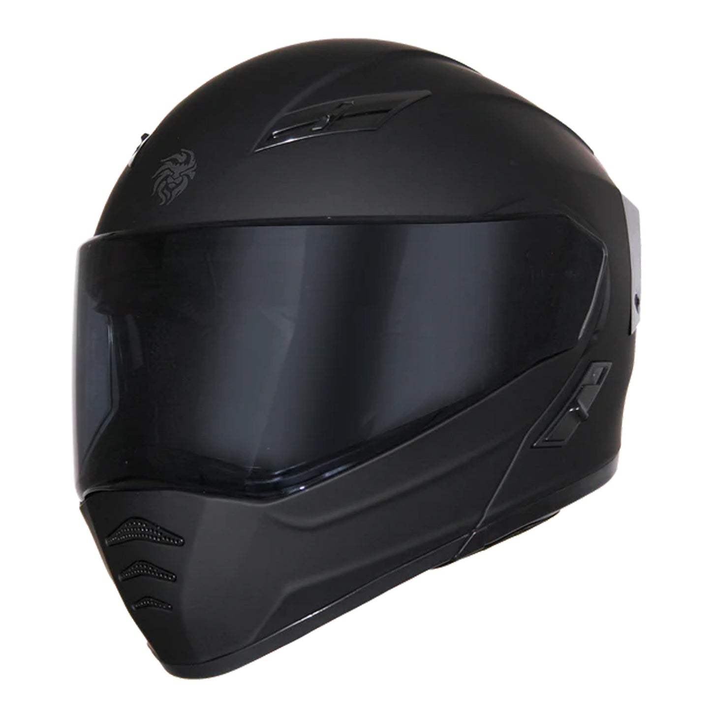 CASCO KOV ESTELAR NEGRO MATE L ABATIBLE