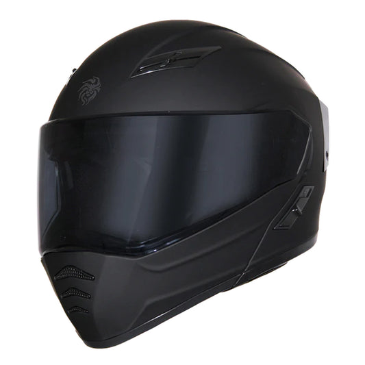 CASCO KOV ESTELAR NEGRO MATE L ABATIBLE