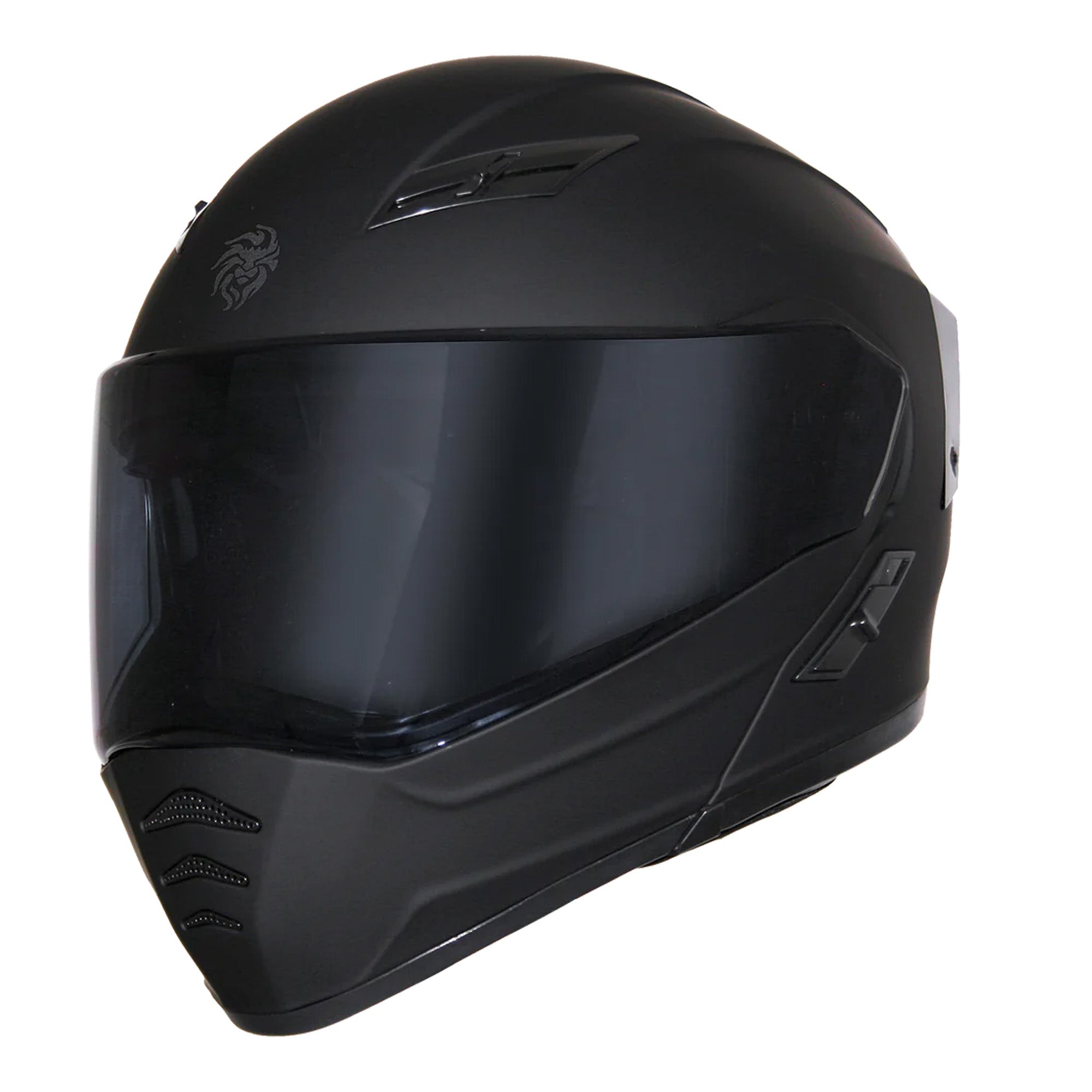 CASCO KOV ESTELAR NEGRO MATE XL ABATIBLE